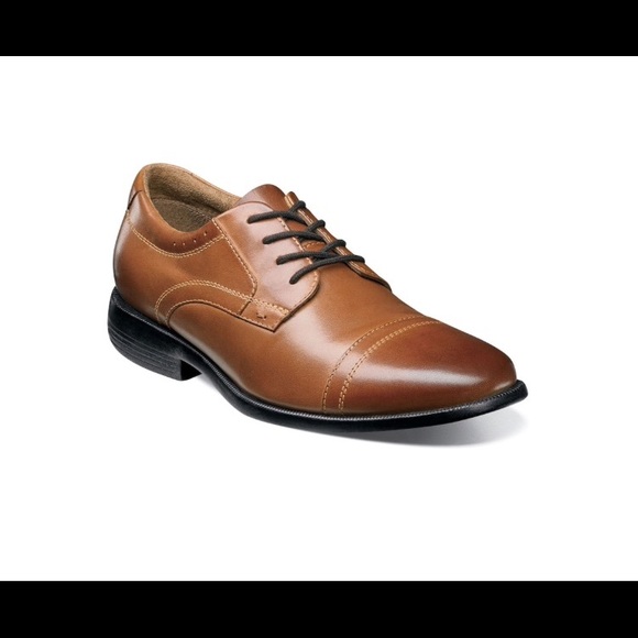 Nunn Bush Dixon Men Cap Toe Oxford Dress Shoes - Picture 1 of 7